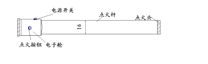 RDQ-A脉冲电子 点火枪结构图